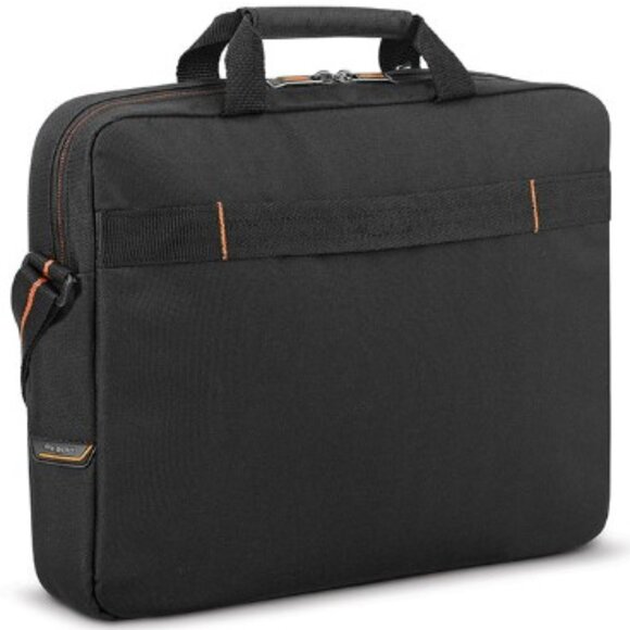 SOLO Slim Brief Laptop/Notebook Shoulder Bag Briefcase - Picture 8 of 15